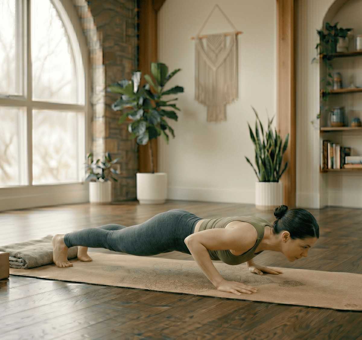 Push-ups exercise demonstration