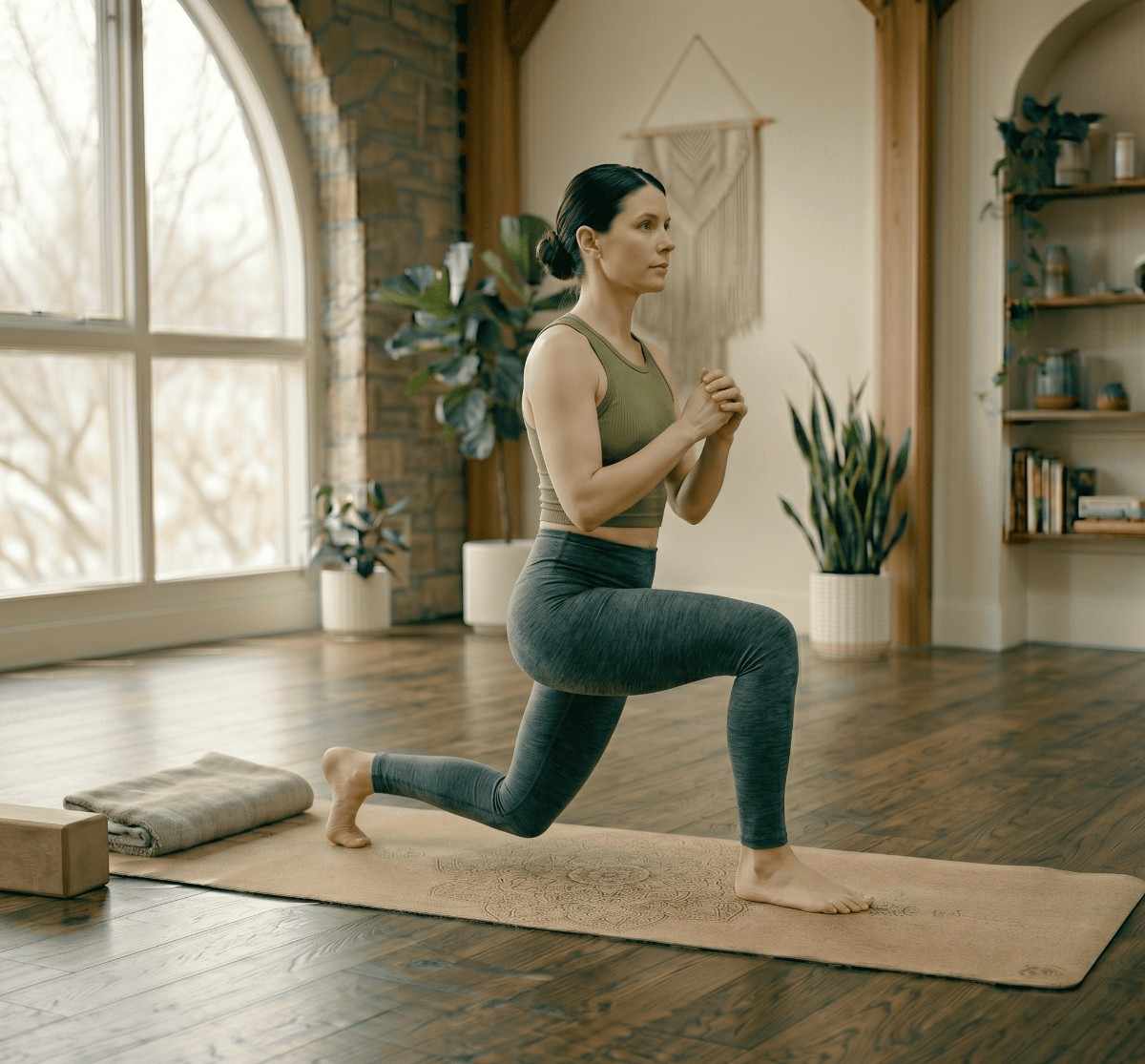 Walking lunges benefits